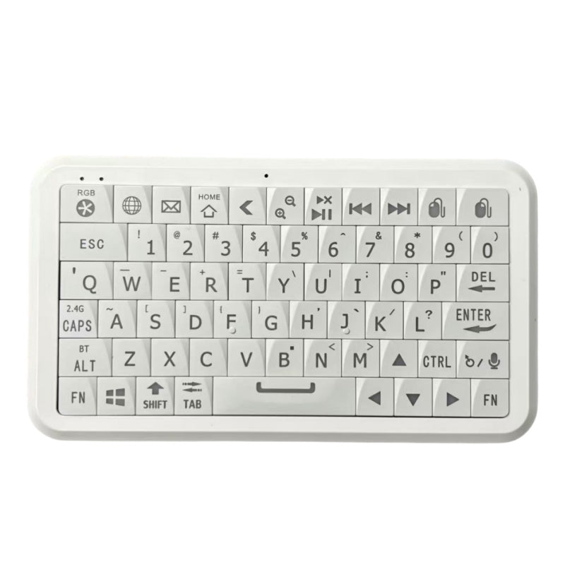 モーションセンサーマウス付きの小型キーボード
